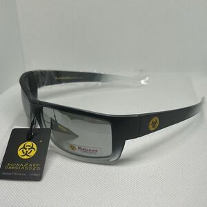 Biohazard Mens Mirrored Sunglasses